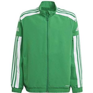 adidas Uniseks-Kind Squadra 21 Presentation Jacket, Team Green/White, 9-10 Years