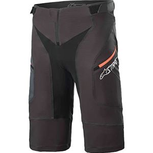 Alpinestars Heren Drop 8 Shorts, Zwart/Koraal, 28, Zwart/Koraal