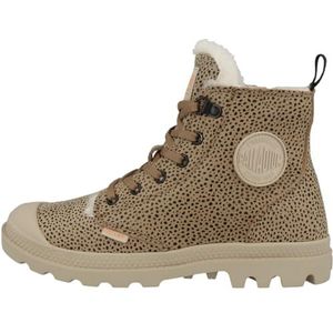 Palladium Dameslaarzen Pampa Hi Zip Wool, modieus, Dear Brown Safari, 42 EU, Dear Brown Safari, 42 EU