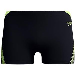 Speedo Hyperboom Splice Aquashort zwembroek voor heren, sneldrogend, training, fitness, chloorbestendige badmode, 1 stuks