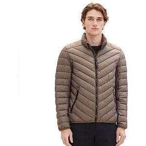 TOM KLEERMAKER lichtgewicht gewatteerde herenjas met opstaande kraag