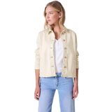 Street One Studio Dames Lichtgewicht jack in Beige, in size: 34