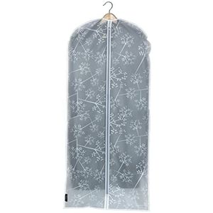 Domopak® White Leaf ademende jurk tas beschermhoes - geschikt voor bruiloftsjurken, jurken, jurken en meer kleding - afmetingen 60 cm x 135 cm