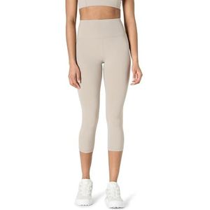 Amazon Essentials Actieve FormFlex Boterachtige Zachte Hoge Taille 19"" Binnenbeenlengte Capri Yoga Workout Leggings, Taupe, XXL