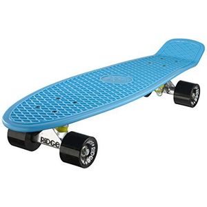 Ridge Skateboard Big Brother Nikkel 69 cm Mini Cruiser, blauw/zwart