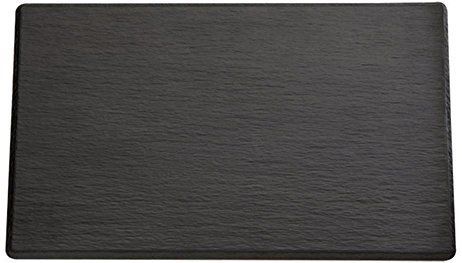 APS - GN 2/4 tray - Zwart - Kunststof - 53 x 16,2 cm - H: 1 cm