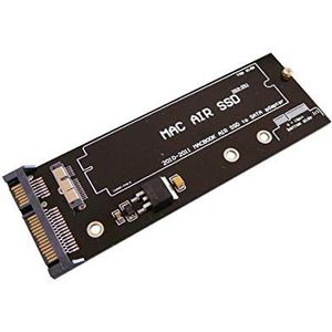 KALEA-INFORMATIQUE SATA-adapter voor Mac AIR 6+12 pin SSD's - REF A1369 A1370 A1375 A1377 MC965 MC968 MC969 MC505 MC503 MC506 - Productiejaren 2010 of 2011