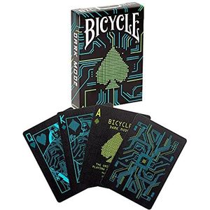 Bicycle® Dark Mode Playing Cards - 1 x Showstopper Card Deck, Easy To Shuffle & Durable, Great Gift For Card Collectors