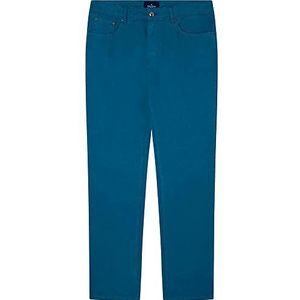 Hackett London Heren Core Trinity Broek, Blauwgroen, 34W / 30L