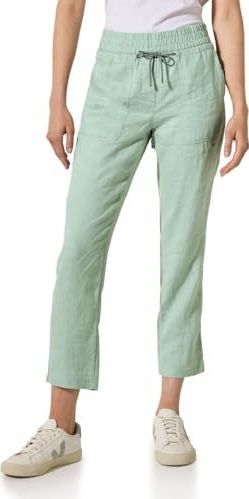 CECIL - Linnen Broek - Zomer - Lichtgewicht - Mid Waist - Slim Legs