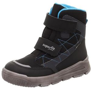 Superfit Jungen MARS warm gefütterte Gore-Tex Stiefel, SCHWARZ/TÜRKIS 0010