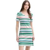 TOM TAILOR - 37161 - Damesjurk - Multicolor - Slim Fit - Mini-lengte