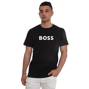 BOSS Heren Rn T-shirt, zwart 1, XL