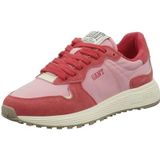 Merk - Model - Sneakers - Color-Blocking - Glad Leer, Textiel, Suède