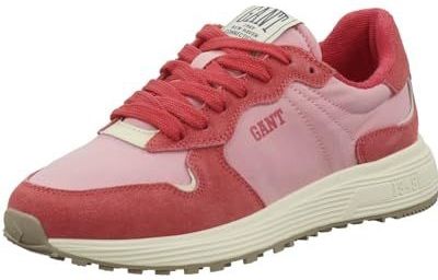 Merk - Model - Sneakers - Color-Blocking - Glad Leer, Textiel, Suède