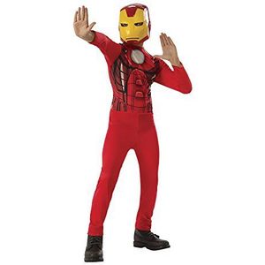 Rubie's 640921-L Avengers Iron Man kostuum, kleurrijk, L (7-9 jaar)