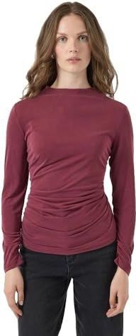 Y.a.s - Yaslysa LS TOP Noos - Bordeauxrode Top - Dames