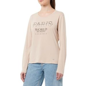 KEYLARGO Dames Longsleeve WLS Paris Round, Stone (1002), S