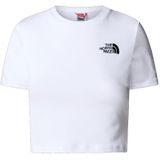 THE NORTH FACE Crop T-Shirt Tnf White XS