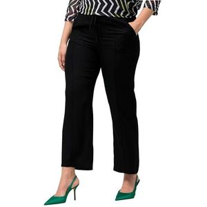Ulla Popken Damesbroek, zwart, 42