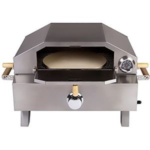 Bologna Tafelgas pizzaoven Grill 3,5 kW max temperatuur 400 graden piëzo-ontsteking