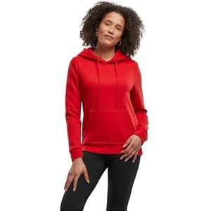 Build Your Brand Basic hoodie voor dames, regular fit, maten XS - 5XL, Cityred, S