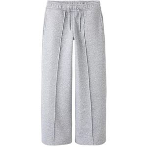 Wide Leg Joggingbroek - Geborstelde Sweatstof - Sportbroeken