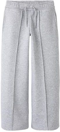 Wide Leg Joggingbroek - Geborstelde Sweatstof - Sportbroeken