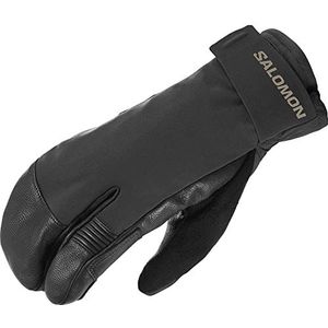 SALOMON Qst Paw Gore-Tex Unisex waterdichte handschoenen skiën snowboarden wandelen, duurzame grip, weerbescherming en blijvende warmte, Zwart, XL