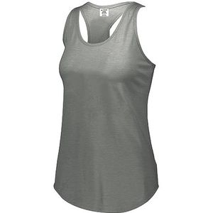 Augusta Sportswear Lux Tri-Blend tanktop voor dames, Grijze Hei, L