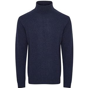CASUAL FRIDAY CFKarl Gebreide trui voor heren, fijn gebreide trui met rolkraag, Navy Blazer (193923), XL