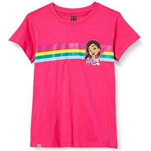 LEGO Mw Friends T-shirt voor meisjes, 494, donkerroze., 92 cm