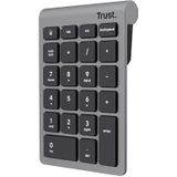 Trust Xalas numeriek toetsenbord Laptop/pc RF Draadloos Zilver