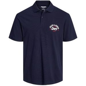 JACK&JONES JUNIOR Jjelogo Polo Ss 2 Col Ss24 Jnr, navy blazer, 116 cm