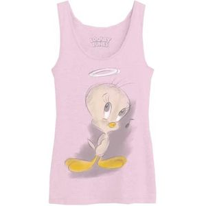 cotton division Looney Tunes WoLOONETK050 WoLOONETK050 Tanktop, roze, maat XXL, Roze, XXL