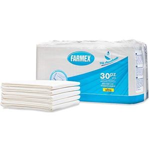 Farmex® ULTRA Absorberende Matrasbeschermers – Waterdicht & Wegwerp – Oprolbaar – 80 x 180 cm – Voor Matras, Lakens en Meubilair – 30 Stuks