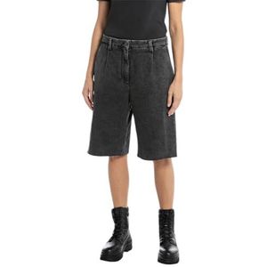Replay dames jeans shorts, 098 Black, 25W