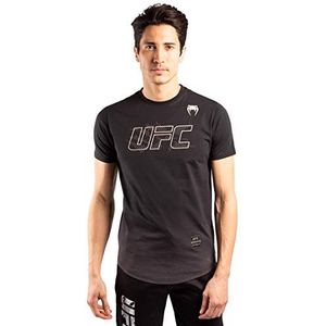 Venum UFC Authentic Fight Week T-shirt, korte mouwen, voor heren, zwart., L