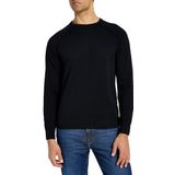 Lee Clean Raglan Trui Zwart Man