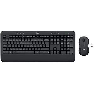 Logitech MK545 Advanced Wireless Keyboard and Mouse Combo Nederlandse QWERTY-lay-out - Zwart