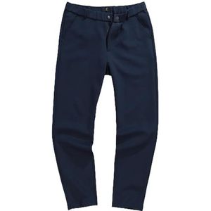 JP 1880 Heren grote maten grote maten Menswear L-8XL Jersey-broek, FLEXNAMIC®, Business, Chino, bouwdoos New York, tot 8 XL 806097, Donkerblauw, 5XL