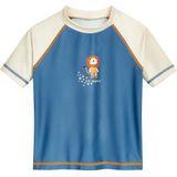 Zwemshirt - Recycled Polyester - Blauw - UV-Bescherming UPF 50+