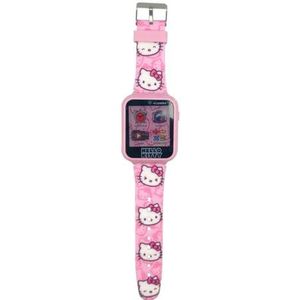 Kids Licensing interactieve klok HK50129, Hello Kitty, roze