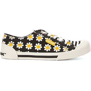 Rocket Dog Jazzin sneakers voor dames, zwart, 41 EU