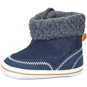 Sterntaler Babyschoen voor jongens, doorgestikt patroon, marineblauw, 20 EU