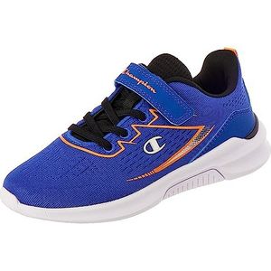 Champion Nimble B PS Sneakers, blauw/zwart/oranje (BS023), 31,5 EU, Blu Nero Arancione Bs023