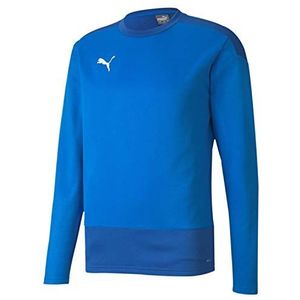 PUMA heren Sweatshirt Teamgoal 23 Training Sweat, Electric Blue Lemonade-team Power Blue, S