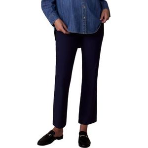 Motherhood Maternity Women's Maternity Comfortable Super Stretch Over The Belly Skinny Casual Dress Pant for Work XS-3X, Navy, Small