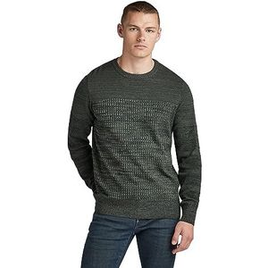 G-STAR RAW Heren 3D Biker Knits, meerdere kleuren (Shadow/Graphite D23521-c259-g243), L