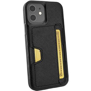 Smartish Apple iPhone 12 Pro (6.1 inch) Wallet Case - Portemonnee Slayer Vol. 2 [Slim Beschermende Kickstand] Creditcardhouder - Zwart Tie Affair